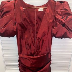 RED VALENTINES DAY MINI DRESS
